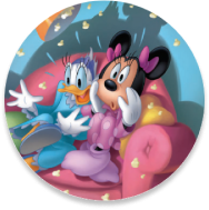 ディズニーファンタスピーク ストーリー『おっかなびっくりのお泊まり会』